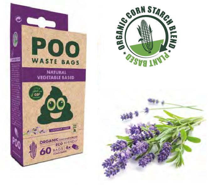 Eco Poo Hygienic Bags - Pack 4 units.