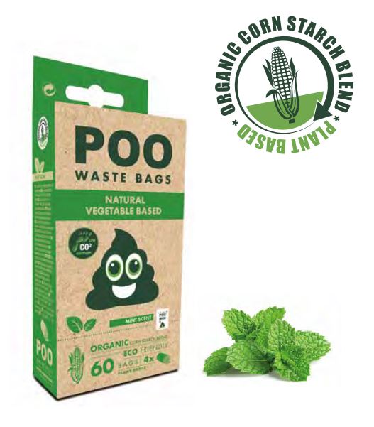 Eco Poo Hygienic Bags - Pack 4 units.