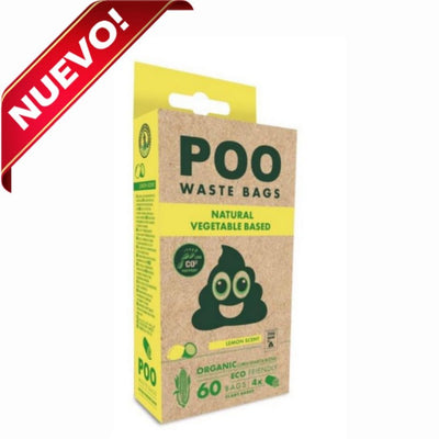 Eco Poo Hygienic Bags - Pack 4 units.