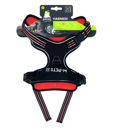 Hiking Harness M-Pets Red