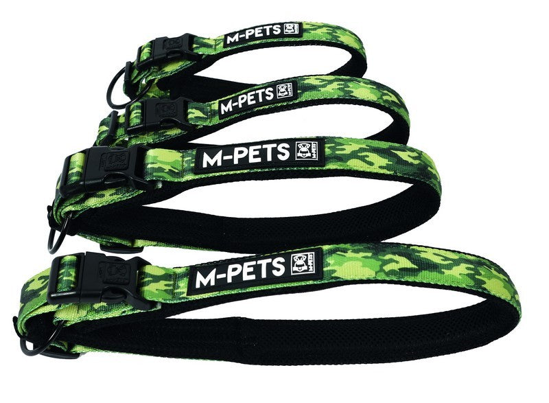 Collar Hiking Soft M-Pets Camuflaje