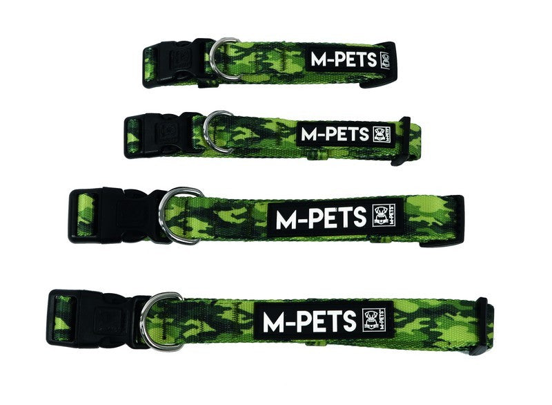 M-Pets Camouflage Hiking Collar