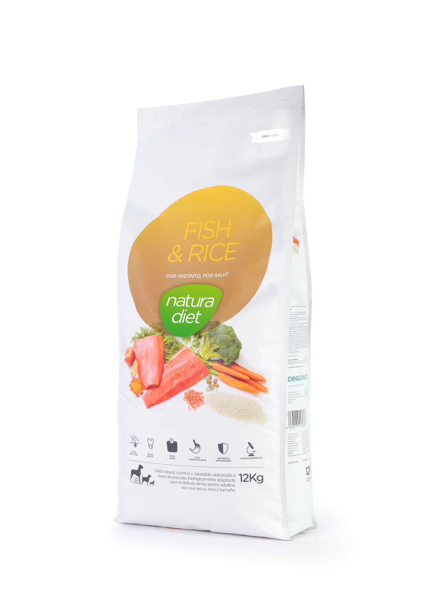 Natura Diet FISH & RICE - 12Kg