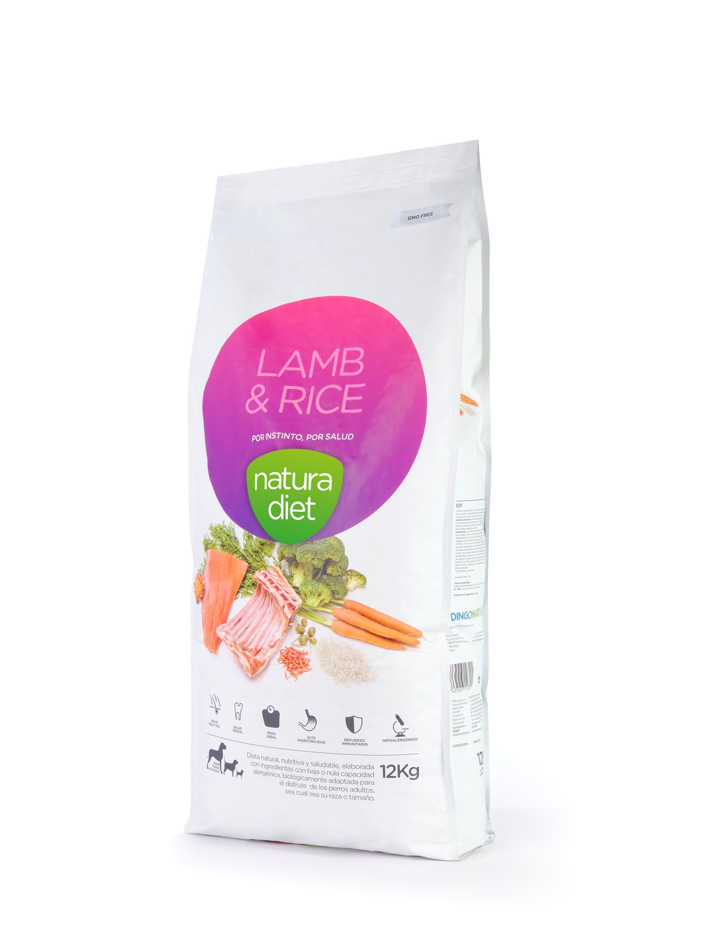 Natura Diet LAMB & RICE - 12Kg