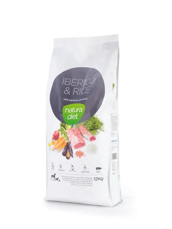 Natura Diet IBERIAN &amp; RICE - 12Kg 