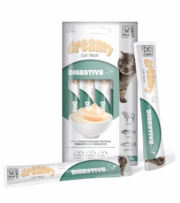 Creamy Cat Digestive - Cordero, Atún y Salmon