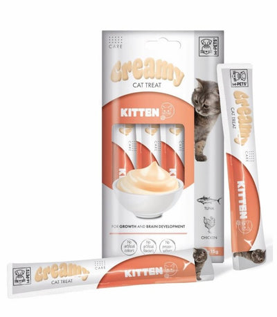 Creamy Cat Kitten - Atún y Pollo