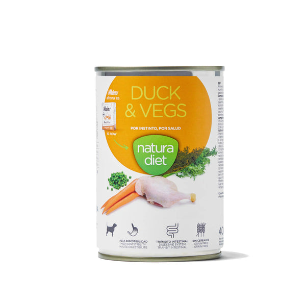 Natura Diet Wet Duck with Vegetables 