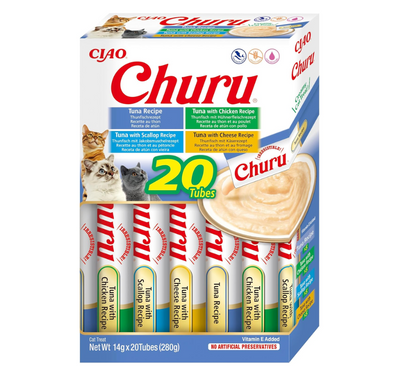 CHURU Cat Mega Pack Atún 20 uds