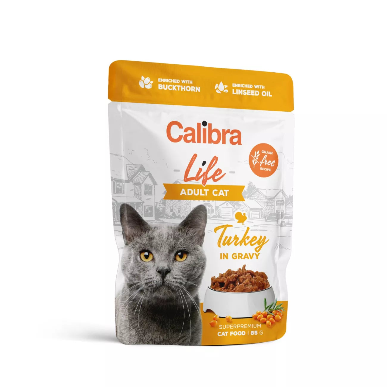 Calibra Life Cat Pouch Pavo