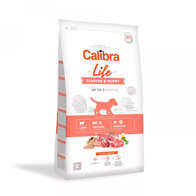 Calibra Dog Life Starter & Puppy Fresh Lamb - 12Kg