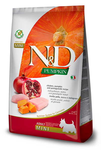 N&amp;D Dog Pumpkin Mini Chicken &amp; Pomegranate 