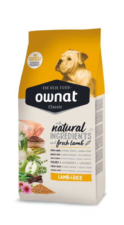Ownat Dog Classic Cordero y Arroz