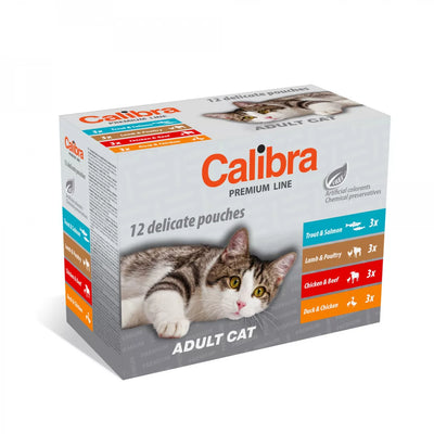 Calibra Premium Cat Pouch Multipack 