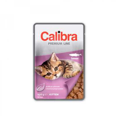 Calibra Premium Cat Pouch Kitten Salmón