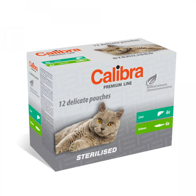 Calibra Premium Cat Pouch Sterilized Multipack