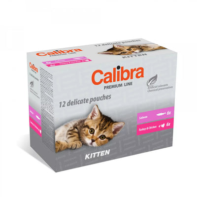 Calibra Premium Cat Pouch Kitten Multipack
