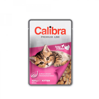 Calibra Premium Cat Pouch Kitten Turkey 