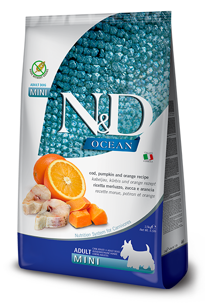 N&D Dog Ocean Mini Bacalao & Calabaza