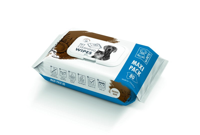 M-Pets Coconut Wipes