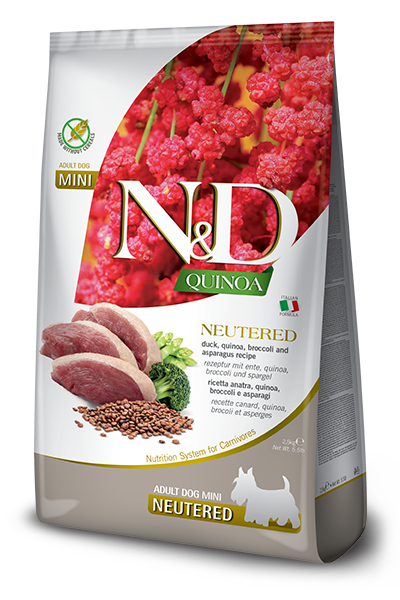 N&D Dog Quinoa Mini Neutered