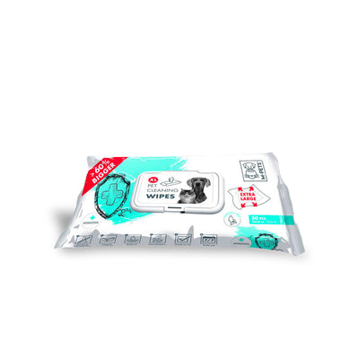 Toallitas Antibacterianas M-Pets con Clorhexidina