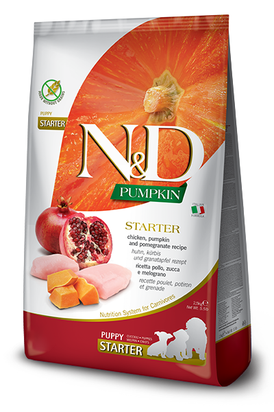 N&amp;D Dog Pumpkin Starter Puppy Chicken &amp; Pomegranate 