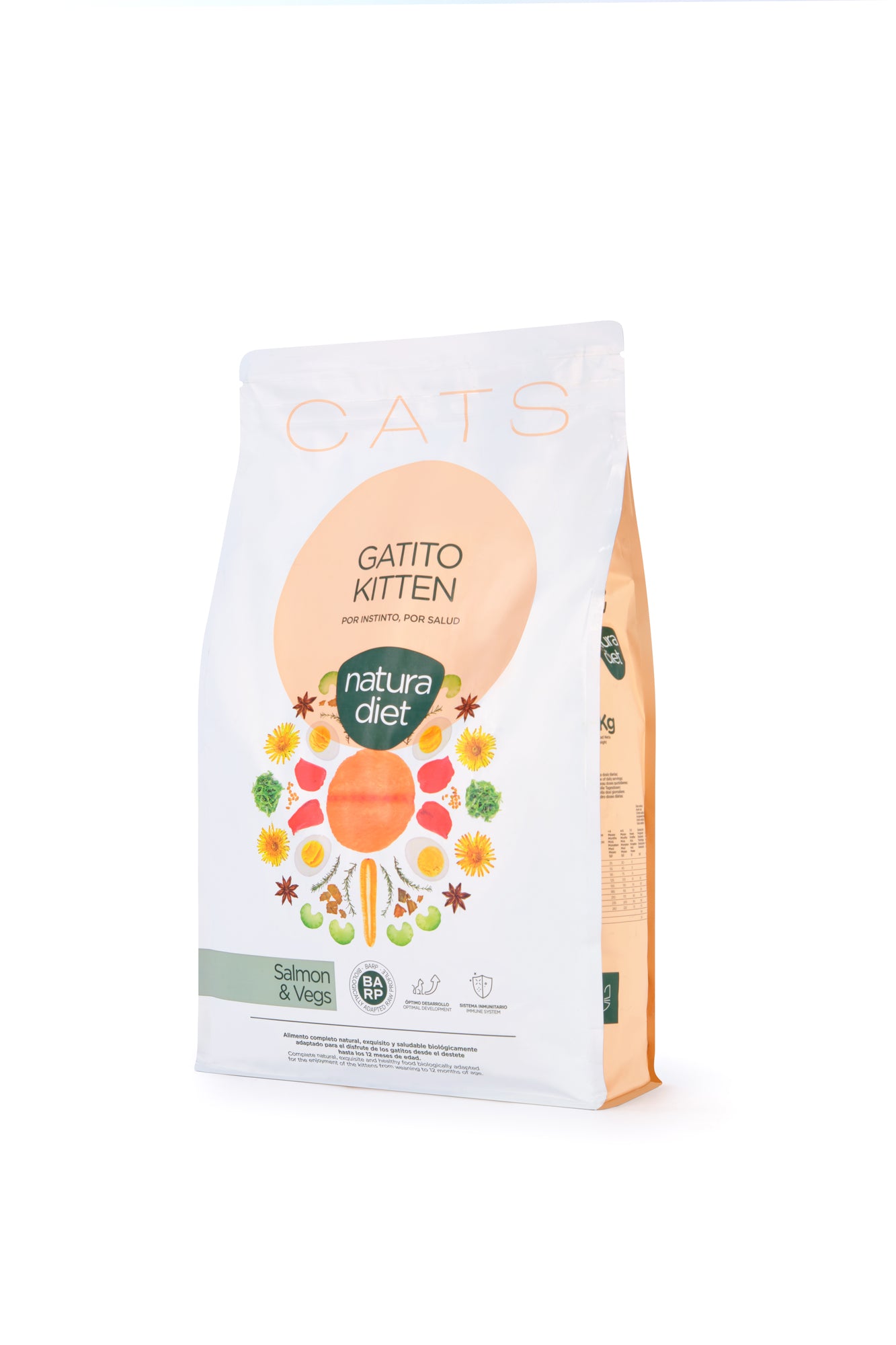 Natura Diet Kitten Salmon - 3Kg 