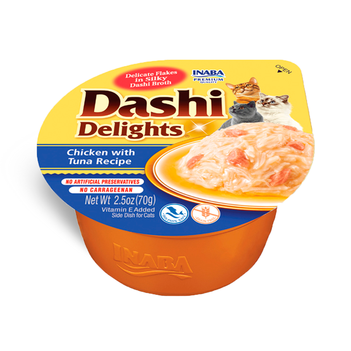 Ciao Dashi Delights de Pollo con Atún complemento alimentario para gatos