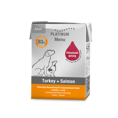 Platinum Menú de Pavo y Salmón