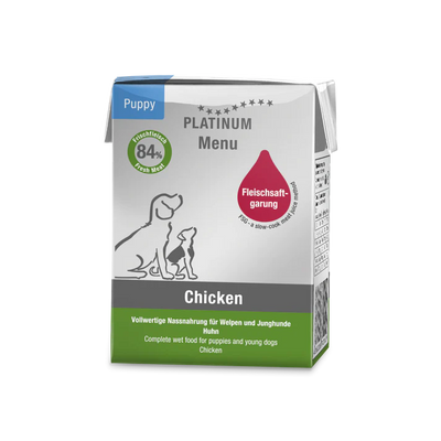 Platinum Menú Puppy de Pollo