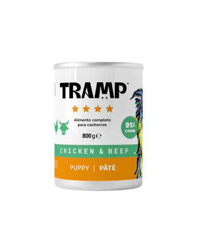 Tramp Pate Puppy de Pollo y Ternera