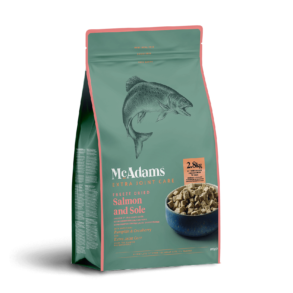 McAdams Cat Salmon y Lenguado MCS Liofilizado