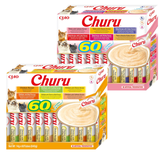 CHURU Cat Mega Pack 60 units 