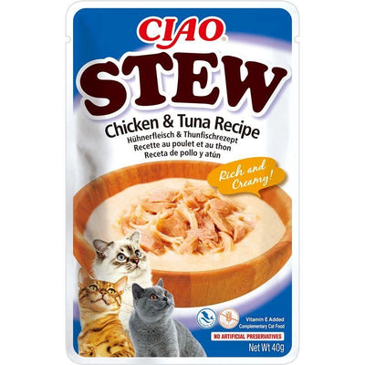 CHURU Cat Stew Guiso de Atún con Pollo