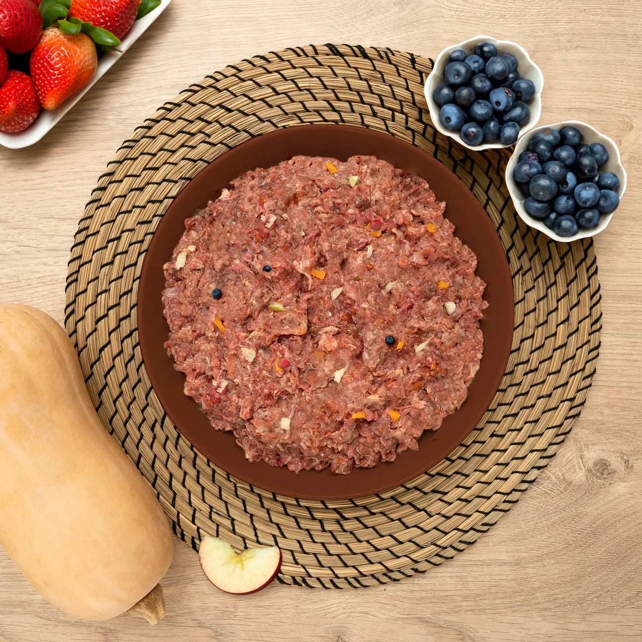 Natuka Menú BARF de Conejo y Cordero