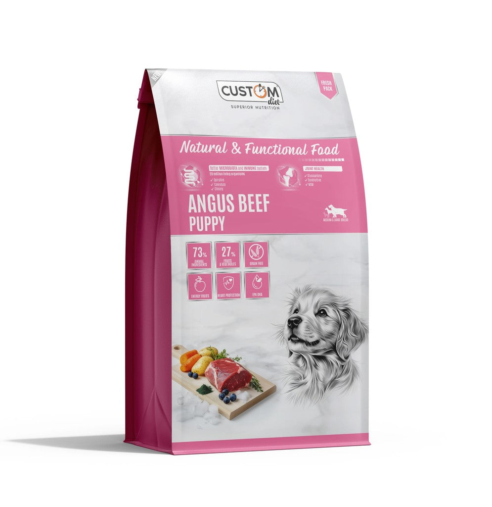 Custom Diet Ternera Angus Puppy