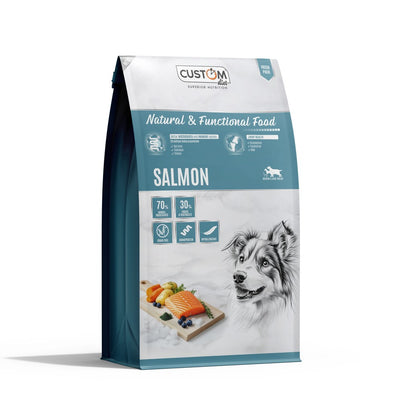 Custom Diet Salmon and Vegetable Dinner