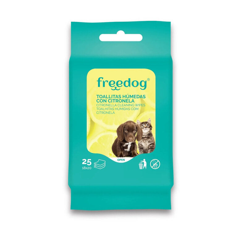 Toallitas Humedas Freedog Citronela