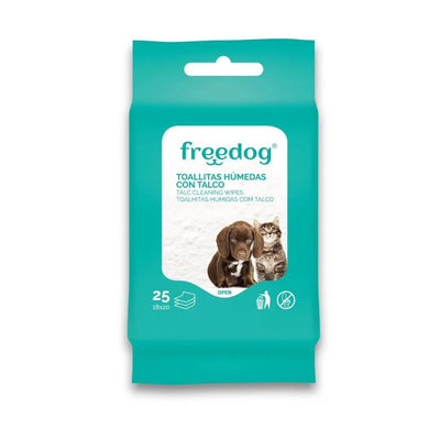 Toallitas Humedas Freedog Talco