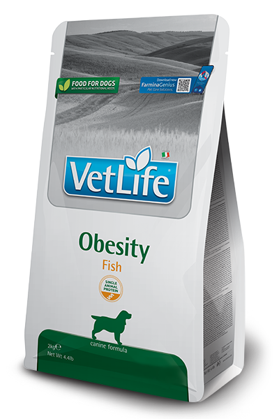 VET LIFE DOG OBESITY FISH - 12Kg 