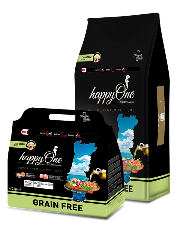 Happy One Mediterraneum PUPPY - 3Kg 