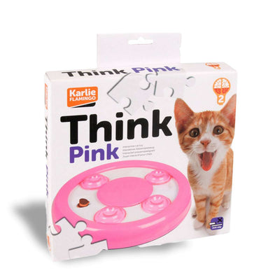 Karlie Think Pink juguete inteligencia para gatos