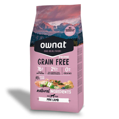 ownat prime grain free mini lamb