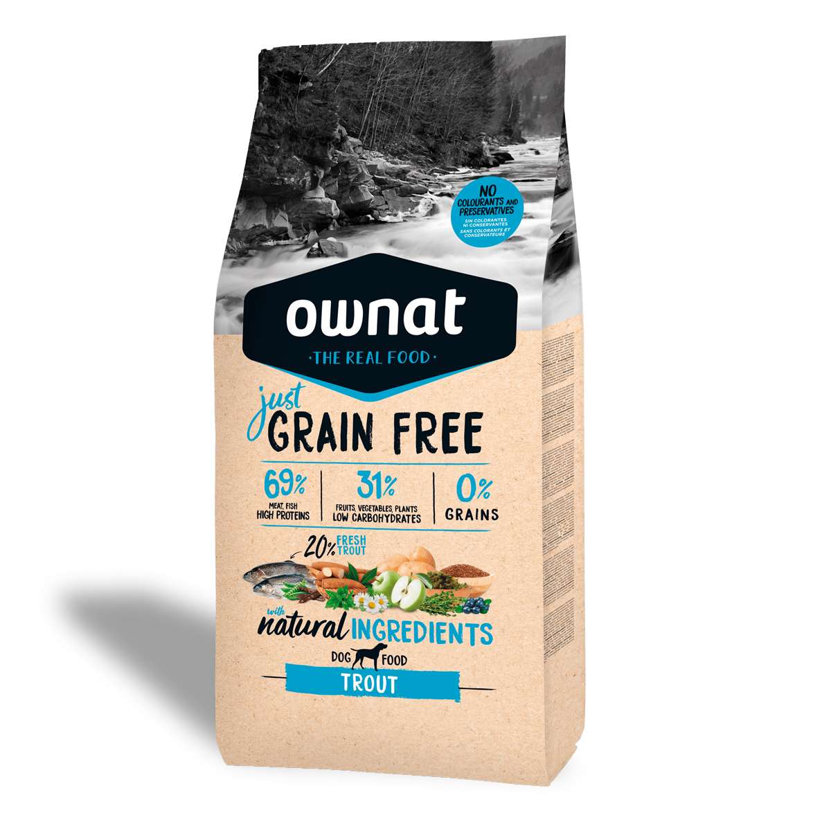 ownat just grain free trout